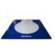 SHOT PUT THROWING PLATFORM <br />WITH INTEGRATED TOEBOARD