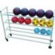 BALL CARRYING RACK AND CART<br />156 X 51 X 143 CM