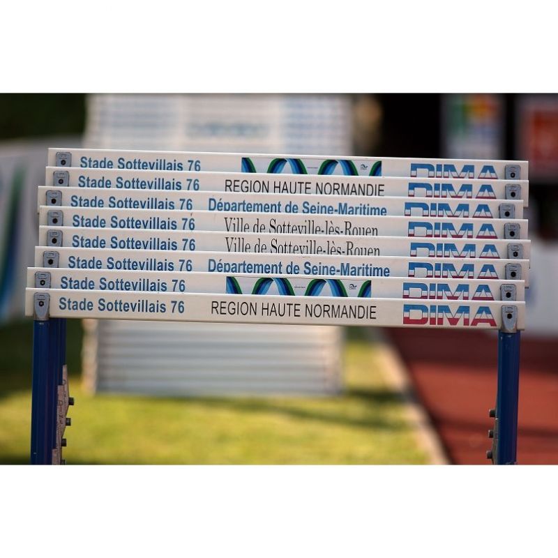 TRAINING / COMPETITION HURDLE <br />PVC CUSTOMIZED TOP BOARDS