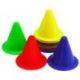 SOFT RUBBER CONE MARKERS <br />HEIGHT 15 CM <br />SET OF 12