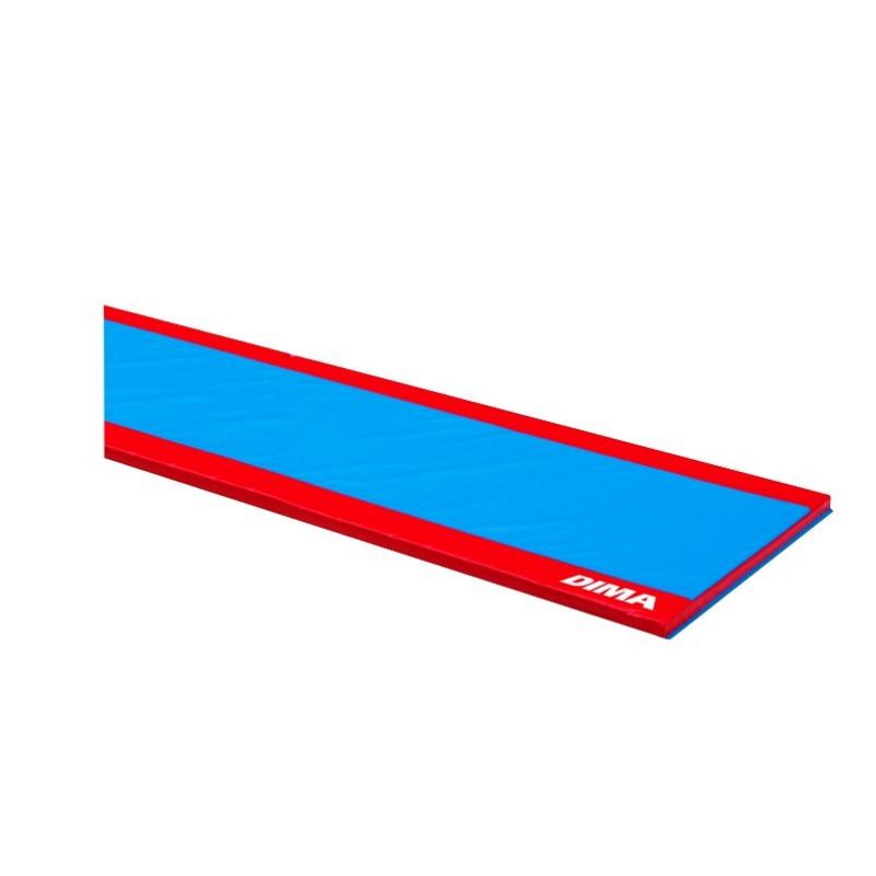 DIMASPORT END ASSEMBLING <br />GYMNASTICS TRACK WITH RED EDGING