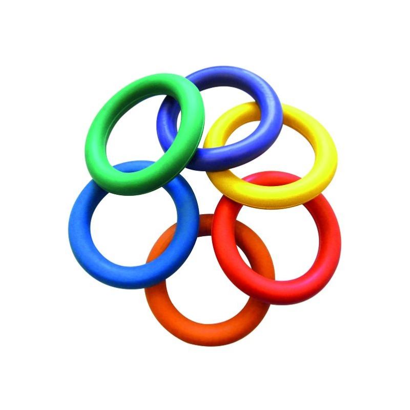 RUBBER RINGS<br />SET OF 6