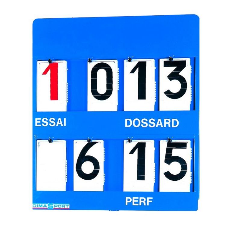 REPLACEMENT DIGIT BLOCK<br />FOR PERFORMANCE INDICATOR <br />19 X 33.5 CM