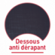 TAPIS DE FITNESS DIMASPORT<br />COINS RENFORCÉS - ASSOCIATIF PAR VELCRO<br />200 X 100 CM<br />