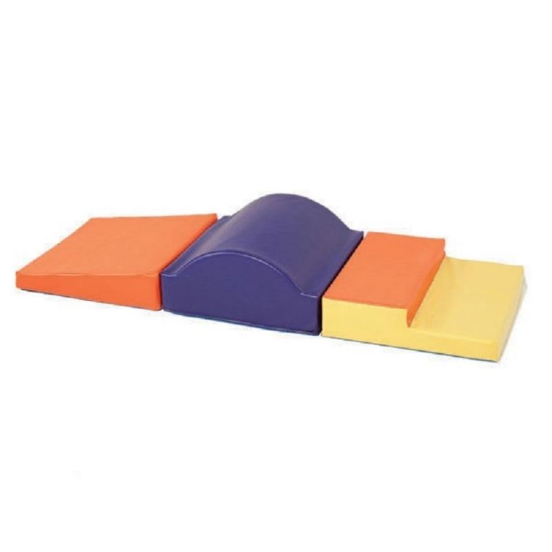 HUMPBACK BRIDGE OBSTACLE COURSE <br />3 FOAM MODULES<br />FOR 6-18 MONTHS CHILDRENS