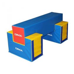 RAISED BALANCE BEAM FOAM FOR CHILDRENS 120 x 60 x 55 CM