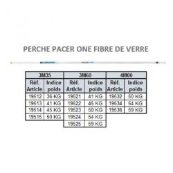 PERCHE PACER ONE FIBRE DE VERRE DE 3M35 à 4M