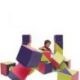 PUZZLE POUR ENFANT EN CUBES DE MOUSSE GEANT<br />JEU DE CONSTRUCTION