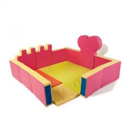 HEART CASTLE PLAY PEN 168 X 168 X 80 CM