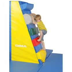 ROCK CLIMBER TOWER FOAM CHILDREN'S OBSTACLE COURSE 180 X 60 X 180 CM