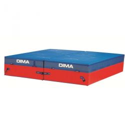 MATELAS DE RECEPTION DIMASPORT MONOBLOC JUXTAPOSABLE AVEC SANGLE