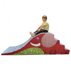 ELEPHANT SLIDE FOAM MODULE 200 X 65 X 60 CM