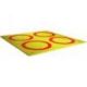 REVERSIBLE EDUCATIONAL WRESTLING MAT COVER<br />1 CIRCLE / 4 CIRCLES