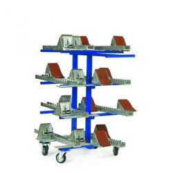 STARTING BLOCKS CART FOR 8 STARTING BLOCKS