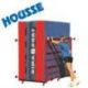 HOUSSE REMPLACEMENT <br />POUR SAUTOIR REPLIABLE AUTOMATIQUE <br />SUR ROULETTES