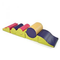 CHEMIN ROULE BOULE7 MODULES EN MOUSSEPOUR ENFANT DE 2-3 ANS