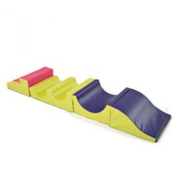 BALANCE CHALLENGE OBSTACLE COURSE4 FOAM MODULESFOR 2-3 YEARS CHILDRENS