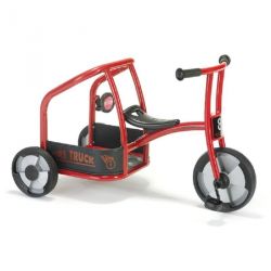 TRICYCLE BI-PLACE POMPIER 4-7 ANS