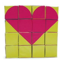 PUZZLE POUR ENFANT EN CUBES DE MOUSSE GEANT JEU DE CONSTRUCTION