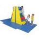 TOUR DE VARAPPE / ESCALADE<br />EN MOUSSE POUR ENFANT<br />180 X 60 X 180 CM