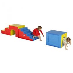 PARCOURS ESCATUNNEL3 MODULES MOUSSEPOUR ENFANT DE 3-6 ANS