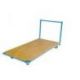 CHARIOT DE TRANSPORT POUR TAPIS <br />AVEC PLATEAU BOIS 200X100CM PLEYEL GYM