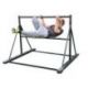 DOUBLE BARRES FENETRE PARKOUR <br />AVEC TIRANTS - 1M25