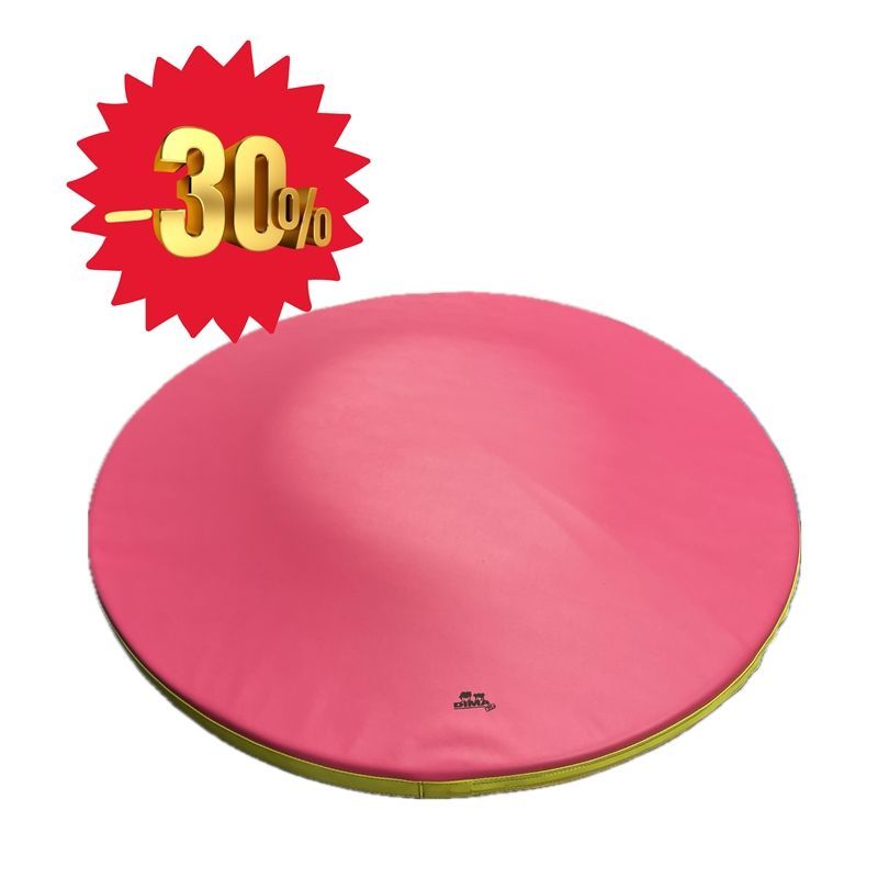 GOOD DEAL - NENUPHAR MAT DIAM.120 X H.10/5 CM - RASPBERRY<br />