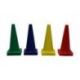 CONE PVC RIGIDE - LOT DE 12<br />HAUTEUR 17 CM OU 37 CM