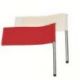 DRAPEAUX DE JUGE BLANC/ROUGE<br />LA PAIRE