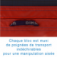 HOUSSE REMPLACEMENT <br />POUR SAUTOIR REPLIABLE AUTOMATIQUE <br />SUR ROULETTES