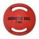 DUAL HANDLE MEDICINE BALL