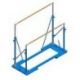 GYMNASTIC FREE-STANDING UNEVEN BARS