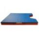 NAGE-KOMI DROP MAT <br />WITH TRAPEZOIDAL NOTCH<br />240 X 200 X 20 CM