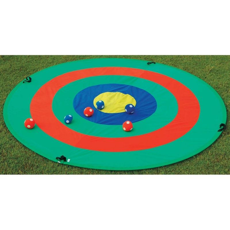 VELCRO TARGET<br />RAINBOW DIAMETER 1.50M <br />6 VELCRO BALLS