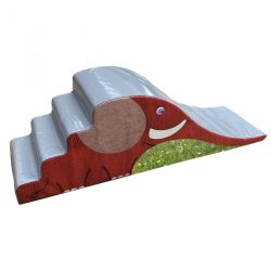 ELEPHANT SLIDE FOAM MODULE 200 X 65 X 60 CM