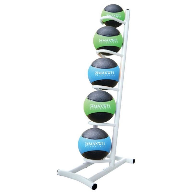 ETAGERE DE RANGEMENT VERTICALE <br />POUR 5 MEDICINE BALLS