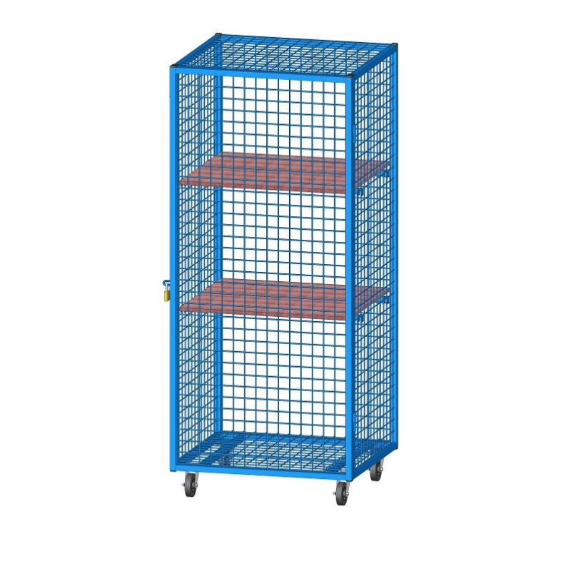 MOBILE EQUIPEMENT STORAGE CUPBOARD <br />VERTICAL