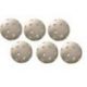 UNIHOCKEY WHITE PLASTIC BALL<br />SET OF 6