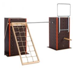 BARRES EN ACIER BOXES PARKOUR / MURS MULTI-FONCTIONNELS ENTRAINEMENT POLYVALENT