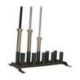 RANGE-BARRES VERTICAL<br />10 BARRES OLYMPIQUES