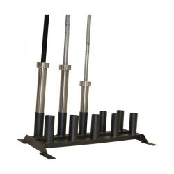 VERTICAL BAR HOLDER 10 OLYMPIC BARBELLS