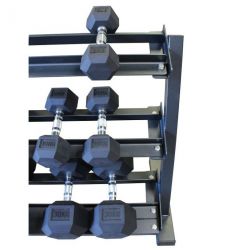 RACK DE RANGEMENT POUR HALTERES 165 X 50 X 80 CM