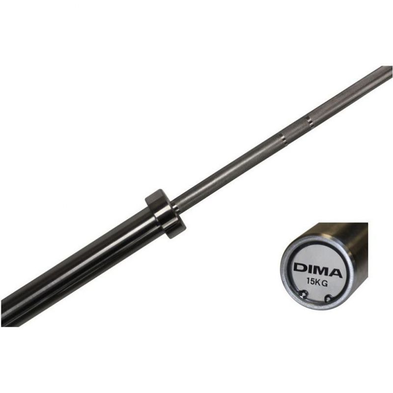 OLYMPIC BARBELL 15KG CAPACITY 500KG DIMASPORT