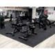 WEIGTHLIFTING RUBBER FLOORING