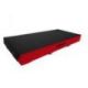 MATELAS DIMA REVERSIBLE DOUBLE DENSITÉ<br />ASSOCIATIF EN BOUTS AVEC VELCRO<br />ÉPAISSEUR 20CM