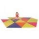 TAPIS FERME TRIANGLE DIMAKID<br />ASSOCIATIFS AVEC VELCROS <br />LOT DE 6 - 100 X 100 X 3 CM