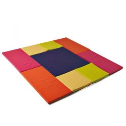 LOT DE TAPIS CONFORT PLUS PATCHWORK DIMAKID ASSOCIATIF AVEC VELCRO EPAISSEUR 4 CM