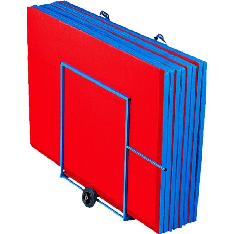 Chariot de transport vertical pour tapis<br/>100 x 50 cm