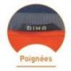 MATELAS DE RECEPTION DIMASPORT<br />BORDS ROUGES - ASSOCIATIF VELCRO EN BOUT<br />EPAISSEUR 20 CM